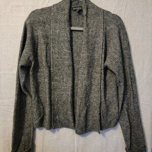Banana Republic Women's Medium Gray Cardigan Sweater